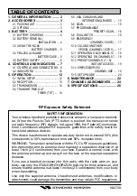 Preview for 2 page of Standard Horizon HX270E Owner'S Manual