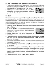 Preview for 17 page of Standard Horizon HX270E Owner'S Manual