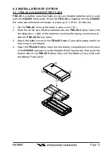 Предварительный просмотр 13 страницы Standard Horizon HX280S Owner'S Manual