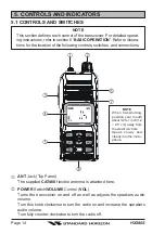 Предварительный просмотр 14 страницы Standard Horizon HX280S Owner'S Manual