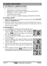 Предварительный просмотр 18 страницы Standard Horizon HX280S Owner'S Manual