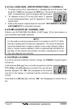 Предварительный просмотр 20 страницы Standard Horizon HX280S Owner'S Manual