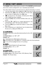 Предварительный просмотр 28 страницы Standard Horizon HX280S Owner'S Manual