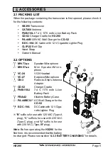 Предварительный просмотр 5 страницы Standard Horizon HX290 Owner'S Manual