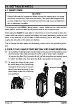 Предварительный просмотр 10 страницы Standard Horizon HX290 Owner'S Manual