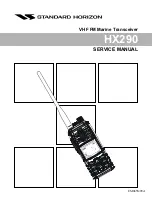 Предварительный просмотр 1 страницы Standard Horizon HX290 Service Manual