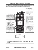 Предварительный просмотр 3 страницы Standard Horizon HX290E Owner'S Manual