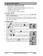 Предварительный просмотр 18 страницы Standard Horizon HX290E Owner'S Manual