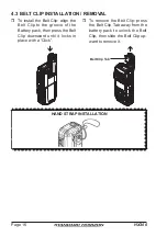 Предварительный просмотр 16 страницы Standard Horizon HX300 Owner'S Manual