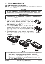 Предварительный просмотр 17 страницы Standard Horizon HX300 Owner'S Manual