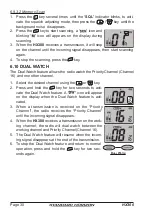 Предварительный просмотр 30 страницы Standard Horizon HX300 Owner'S Manual