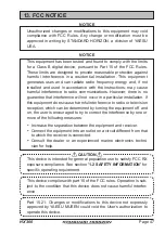 Предварительный просмотр 47 страницы Standard Horizon HX300 Owner'S Manual