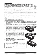 Предварительный просмотр 12 страницы Standard Horizon HX300E Owner'S Manual