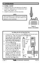 Preview for 14 page of Standard Horizon HX370E Owner'S Manual