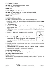 Preview for 25 page of Standard Horizon HX370E Owner'S Manual