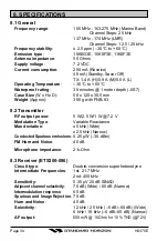 Preview for 36 page of Standard Horizon HX370E Owner'S Manual