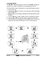 Предварительный просмотр 29 страницы Standard Horizon HX370S Owner'S Manual