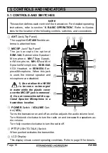 Предварительный просмотр 16 страницы Standard Horizon HX380 Owner'S Manual