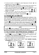 Предварительный просмотр 21 страницы Standard Horizon HX380 Owner'S Manual