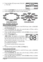 Предварительный просмотр 24 страницы Standard Horizon HX40 Owner'S Manual And User'S Manual