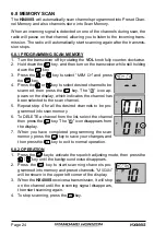 Предварительный просмотр 24 страницы Standard Horizon HX400IS Owner'S Manual