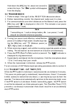 Preview for 14 page of Standard Horizon HX500E Owner'S Manual