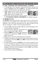 Preview for 16 page of Standard Horizon HX500E Owner'S Manual