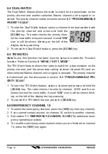 Preview for 18 page of Standard Horizon HX500E Owner'S Manual