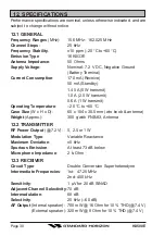 Preview for 32 page of Standard Horizon HX500E Owner'S Manual