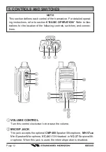 Предварительный просмотр 14 страницы Standard Horizon Hx500s Owner'S Manual