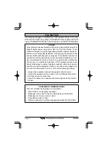 Предварительный просмотр 6 страницы Standard Horizon HX600S Owner'S Manual