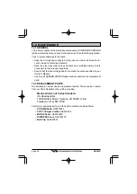 Предварительный просмотр 40 страницы Standard Horizon HX600S Owner'S Manual