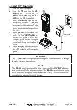 Предварительный просмотр 13 страницы Standard Horizon Hx750s Owner'S Manual