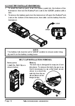 Предварительный просмотр 14 страницы Standard Horizon HX751 Owner'S Manual