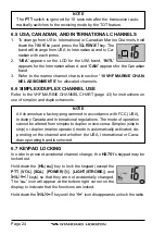 Предварительный просмотр 24 страницы Standard Horizon HX751 Owner'S Manual