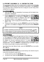 Предварительный просмотр 26 страницы Standard Horizon HX751 Owner'S Manual