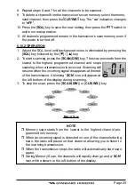 Предварительный просмотр 29 страницы Standard Horizon HX751 Owner'S Manual