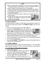 Предварительный просмотр 31 страницы Standard Horizon HX751 Owner'S Manual