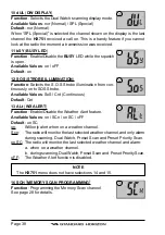 Предварительный просмотр 38 страницы Standard Horizon HX751 Owner'S Manual