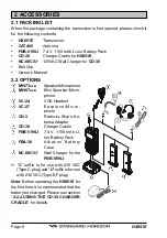 Предварительный просмотр 8 страницы Standard Horizon HX851E Owner'S Manual