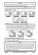 Предварительный просмотр 25 страницы Standard Horizon HX851E Owner'S Manual