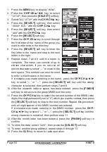 Preview for 54 page of Standard Horizon HX870 Owner'S Manual