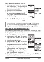 Preview for 61 page of Standard Horizon HX870 Owner'S Manual