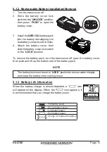 Предварительный просмотр 13 страницы Standard Horizon HX870E Owner'S Manual