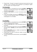 Предварительный просмотр 30 страницы Standard Horizon HX870E Owner'S Manual