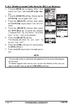 Предварительный просмотр 74 страницы Standard Horizon HX870E Owner'S Manual