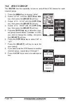 Предварительный просмотр 118 страницы Standard Horizon HX870E Owner'S Manual