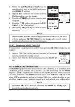 Предварительный просмотр 61 страницы Standard Horizon HX890 Owner'S Manual