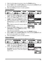 Предварительный просмотр 67 страницы Standard Horizon HX890 Owner'S Manual