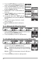 Предварительный просмотр 74 страницы Standard Horizon HX890 Owner'S Manual